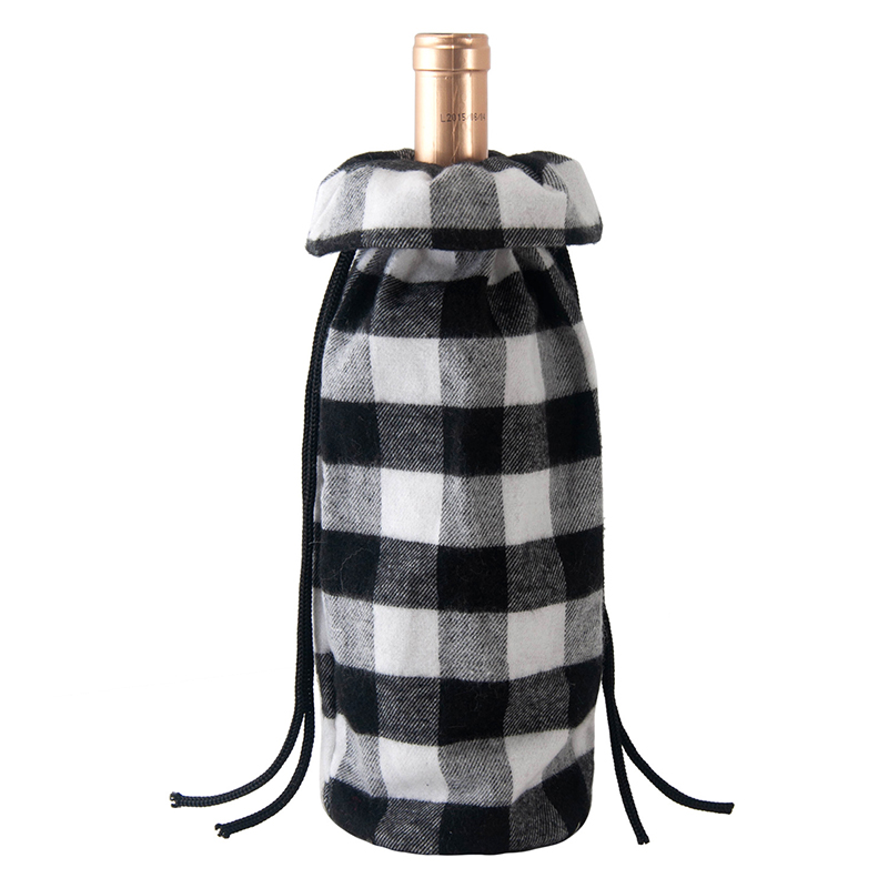 P162597 Christmas wine bag