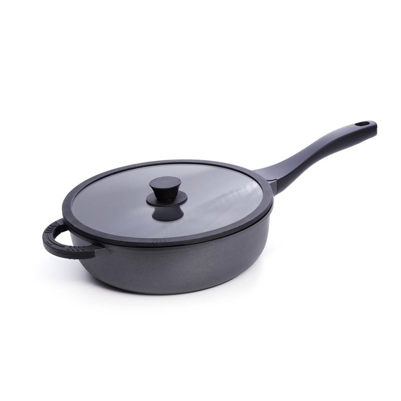 P119851 28CM deep fry pan Die Casting Alu   