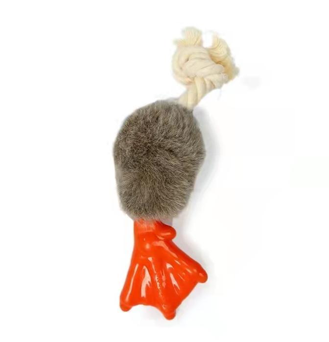 P528848 Duck leg with flaored rope