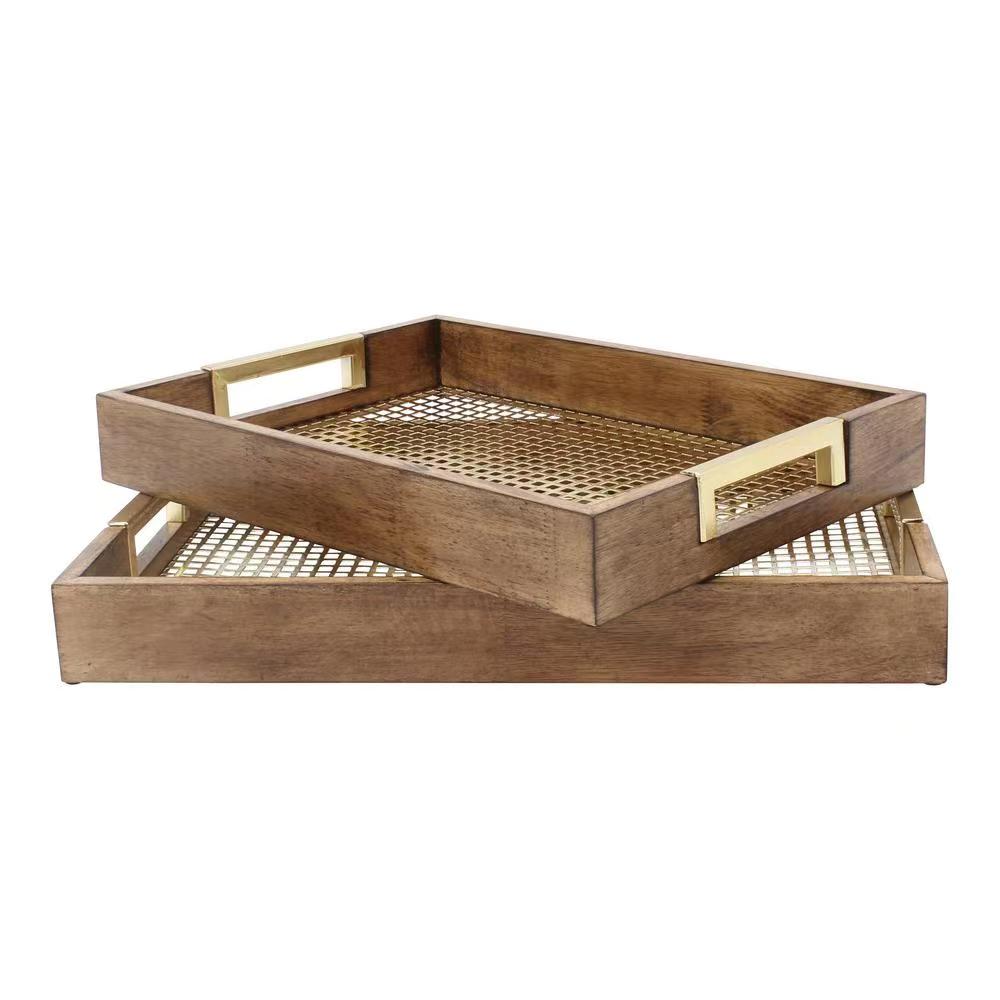 P820356  Wooden tray