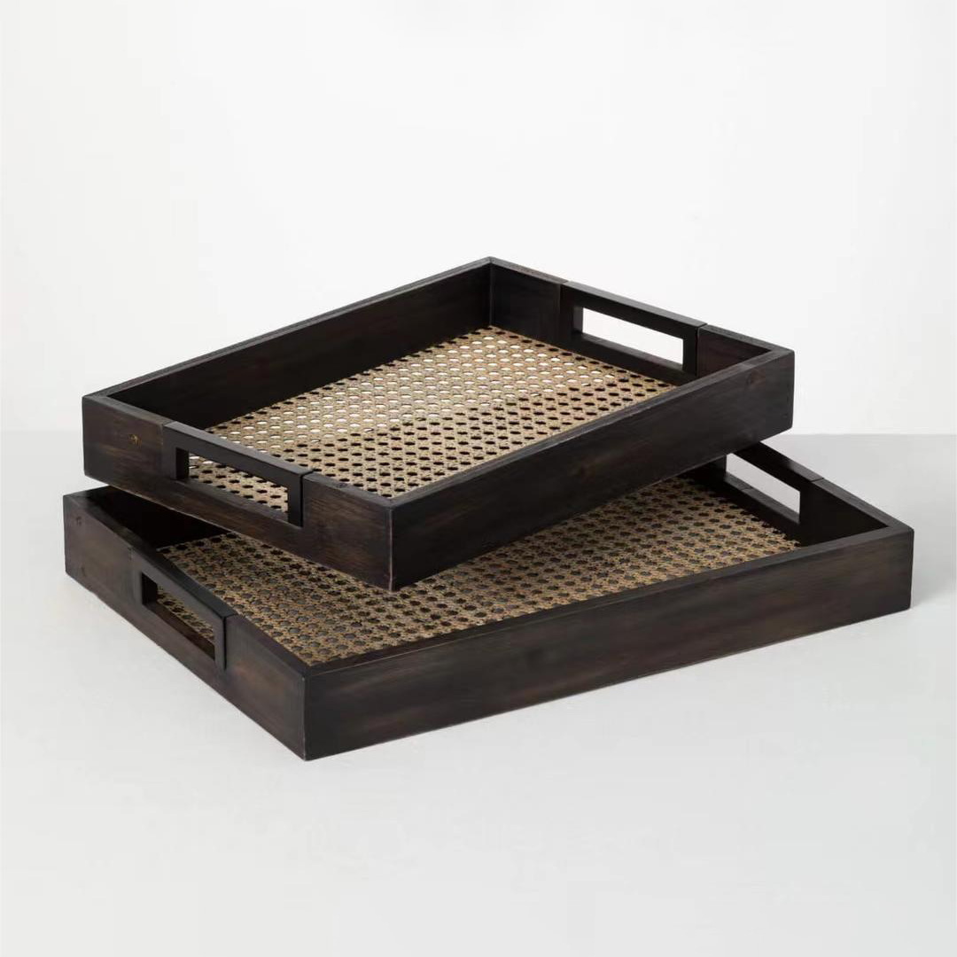 P820357  Wooden tray